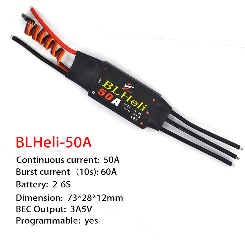 1-3 pces sem escova esc blheli - Drone Esc avaliação e preço