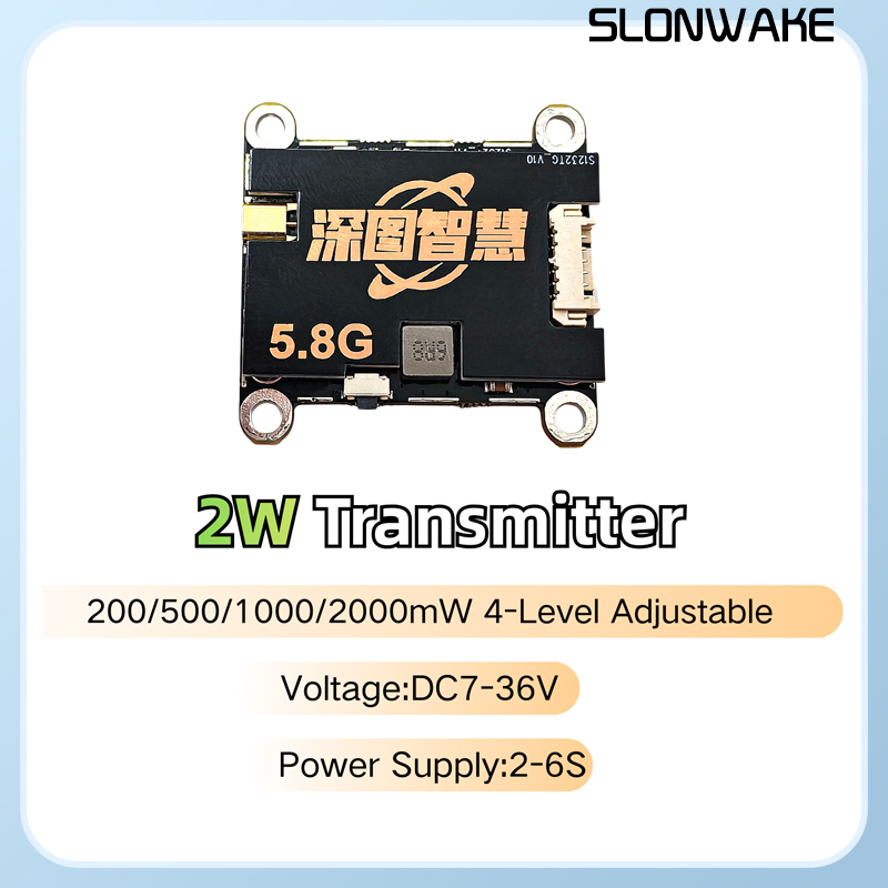 Transmissor VTX SLONWAKE 5.8G  - Drone Transmitter avaliação e preço