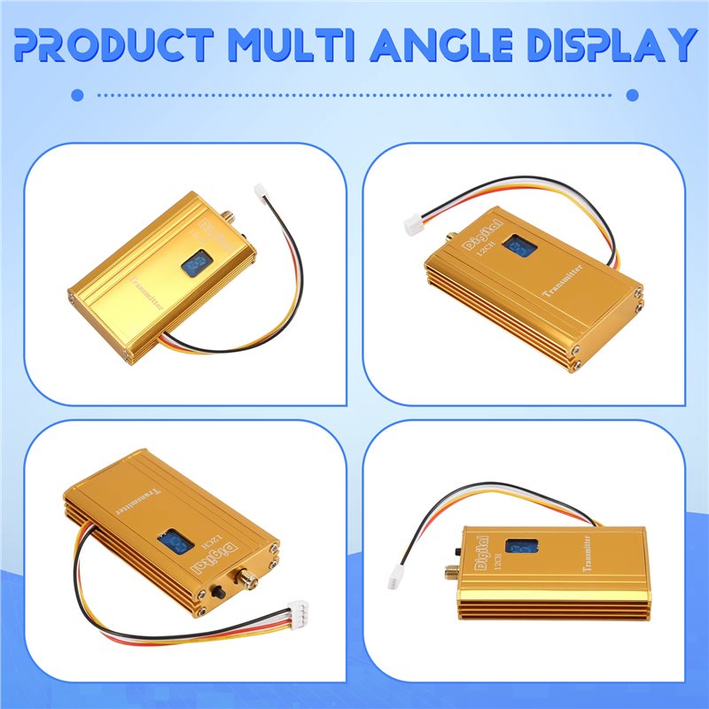 A48U 1.5G 1.5W FPV VTX 12CH 15 - Drone Transmitter avaliação e preço