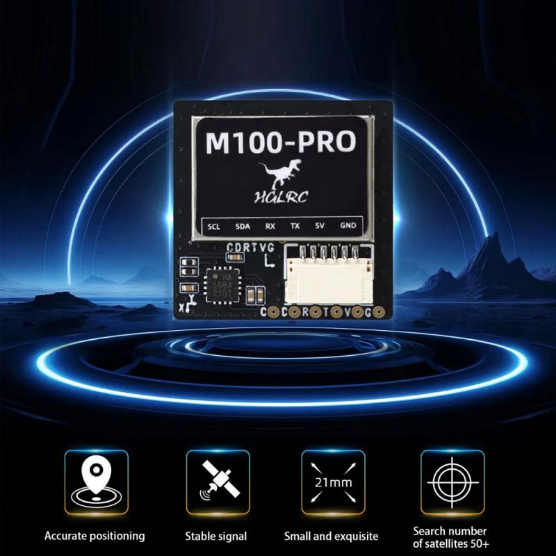 Chip GPS HGLRC M100 PRO B101 C - Drone Compass avaliação e preço